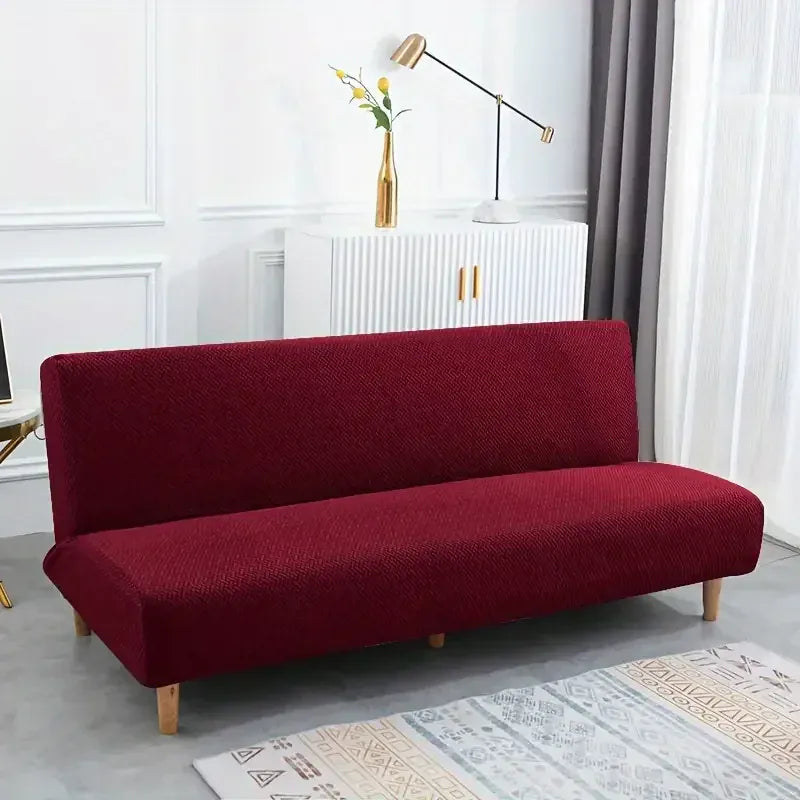 Housse de Canapé Géométrique Rectangle Clic-Clac Rouge A8 sofa bed cover / S