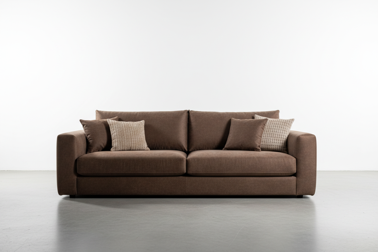 Canapé marron