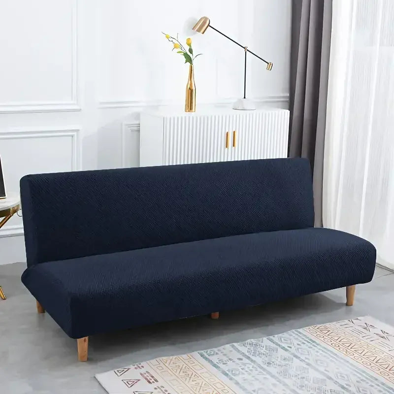 Housse de Canapé Géométrique Rectangle Clic-Clac Bleu