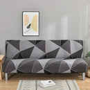 Housse de Canapé Imprimé Clic-Clac à Motif Géométrique Gris Couleur 30 / S 120-150cm