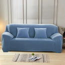 Housse de Canapé Polaire Bleu