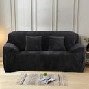 Housse de Canapé Polaire Noir