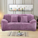 Housse de Canapé Polaire Rose Pale