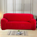 Housse de Canapé Polaire Rouge Vif
