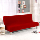 Housse de Canapé Unie Clic-Clac Rouge Couleur 14 / S (160-180cm)